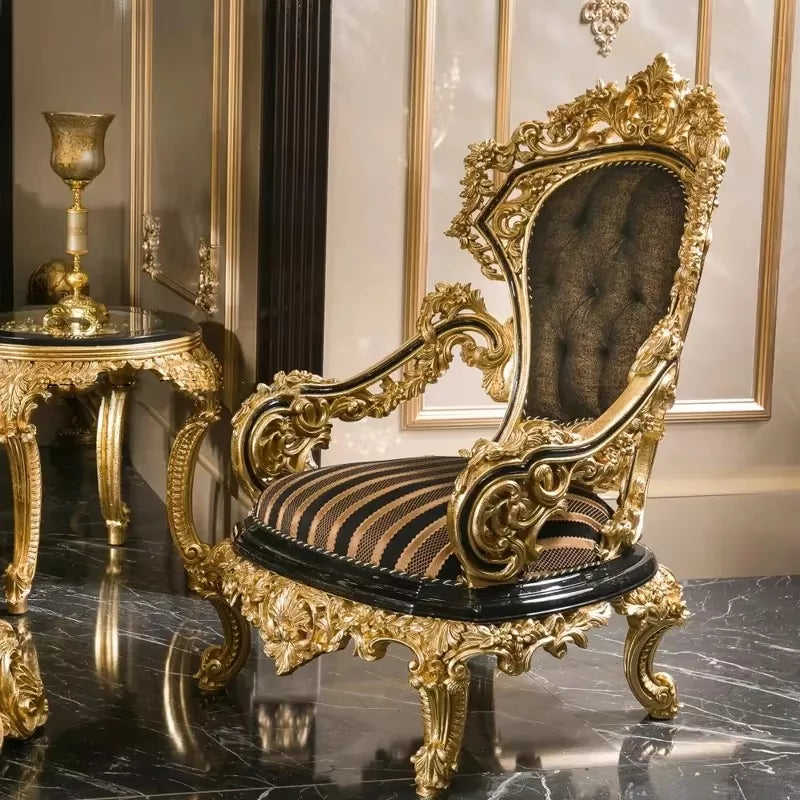 Classical Turkish Wooden Villa Apartment Hotel Sofa