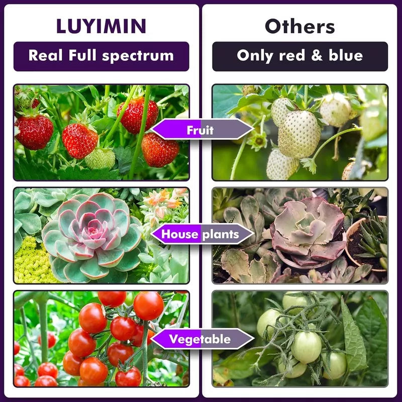 UV-IR Included Hanging Grow Lights for Indoor Plants Seedling 1000W