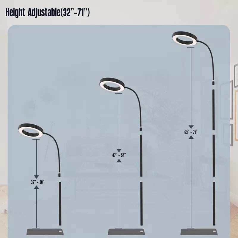 14 Watt Full Spectrum LED Plant Growth Light with Stand-A2