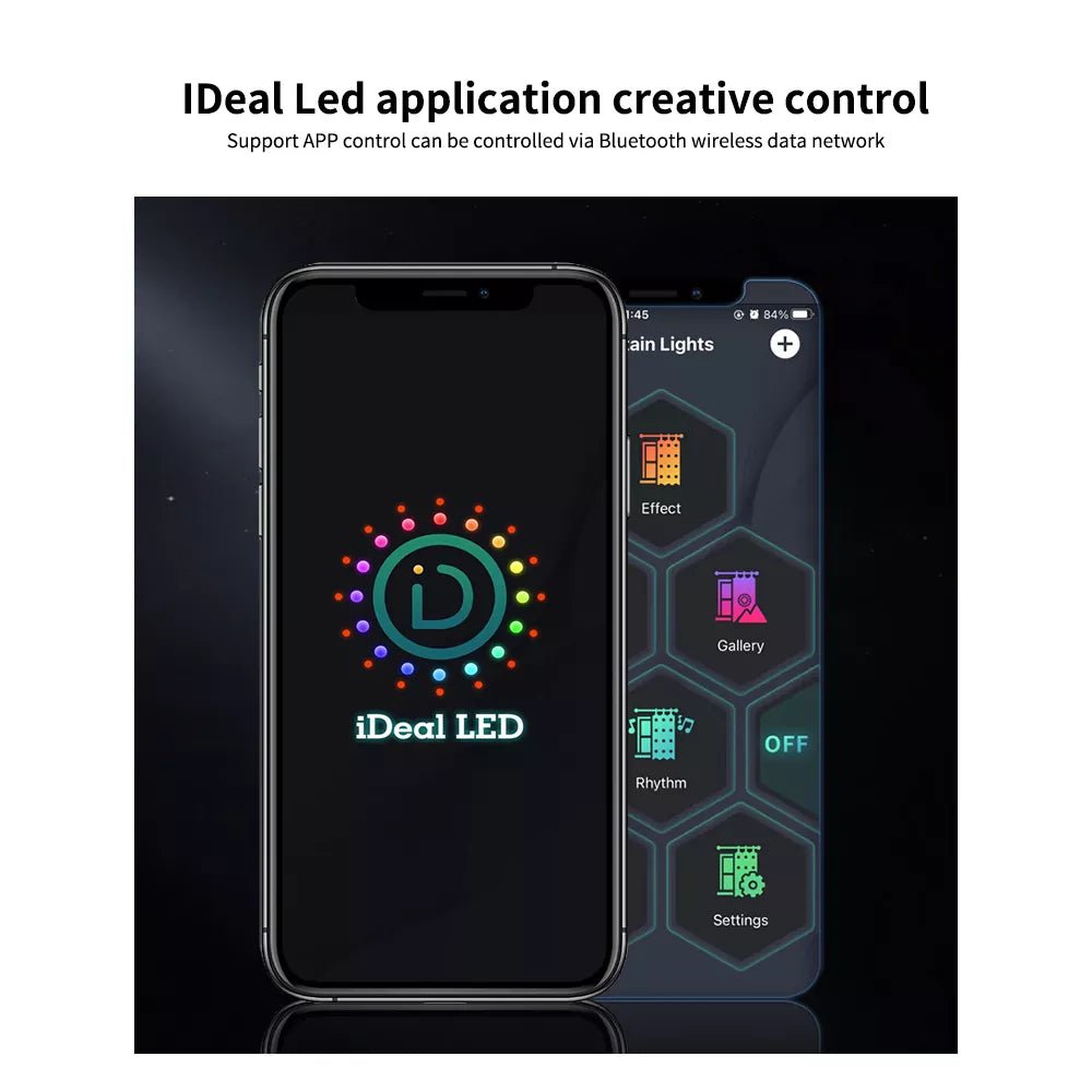 400 LED Smart APP Decorative Lights-DIY Text/Animation - ktvhomes
