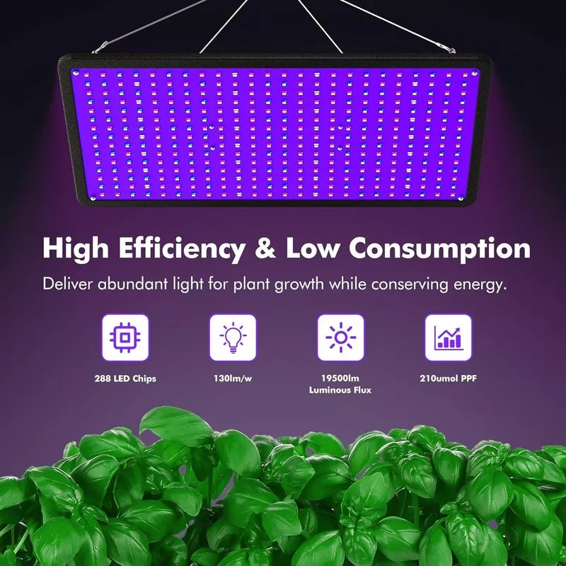 UV-IR Included Hanging Grow Lights for Indoor Plants Seedling 1000W