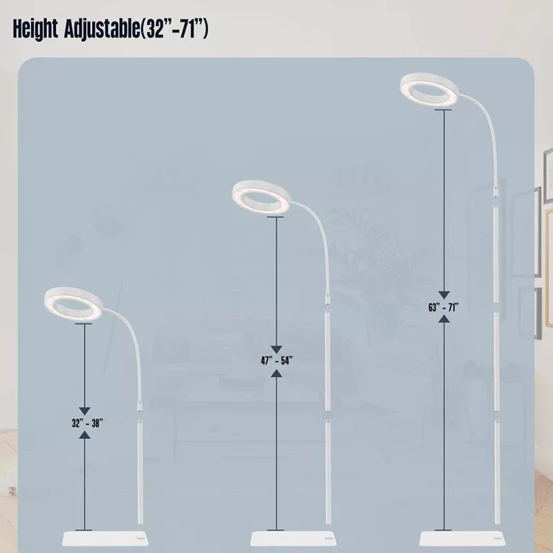 14 Watt Full Spectrum LED Plant Growth Light with Stand-A2