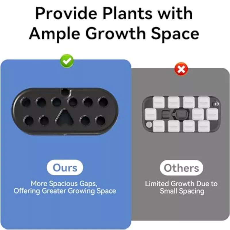 Hydroponics Growing System Indoor Garden with LED Grow Light