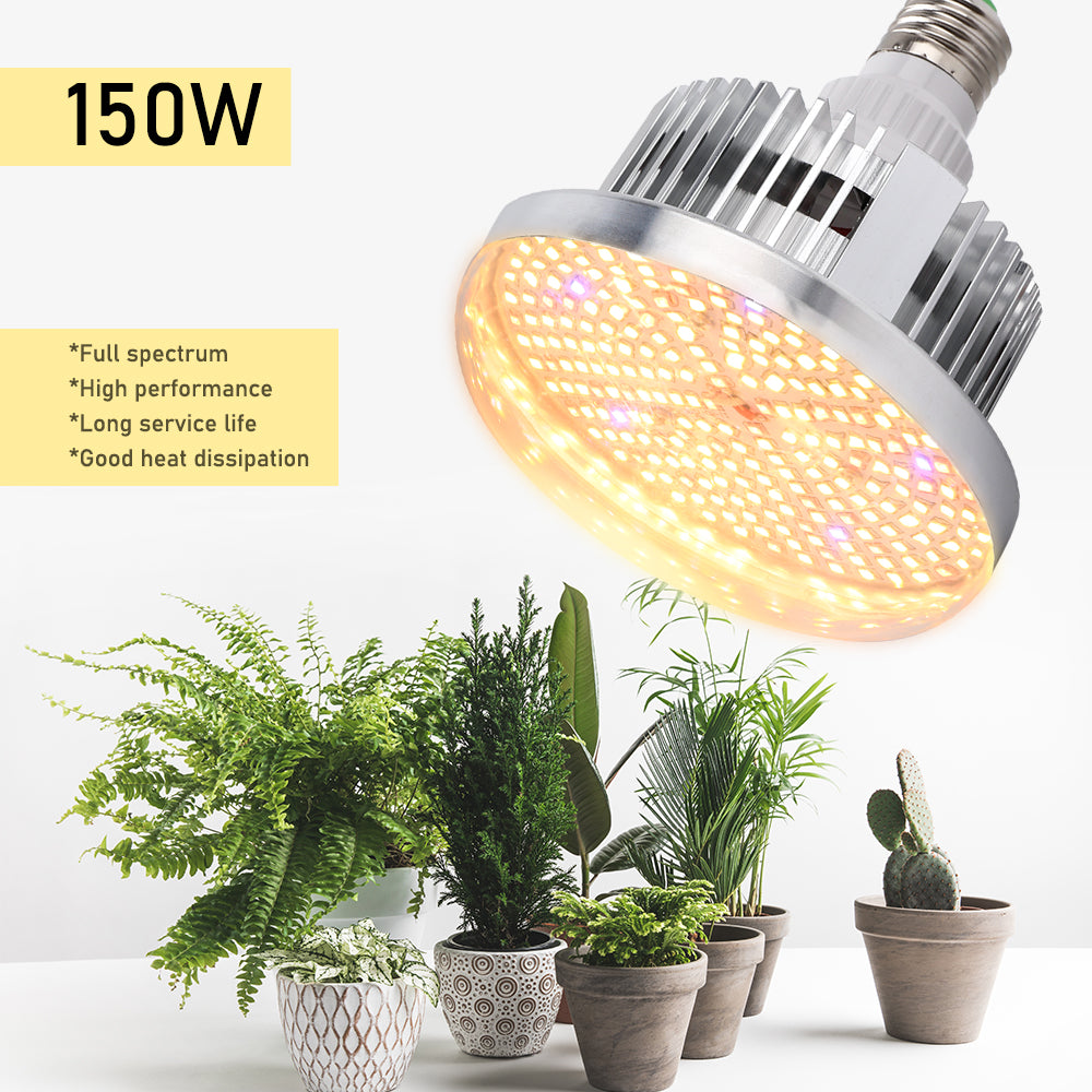4-Pack 150W LED Grow Lights - A8