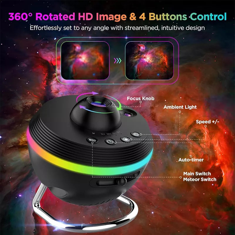 13 in 1 HD Planetarium Galaxy Star Projector-A11