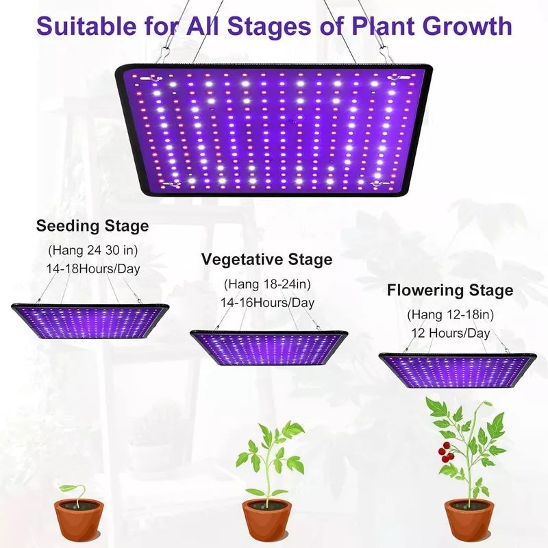 UV-IR Included Hanging Grow Lights for Indoor Plants Seedling 1000W