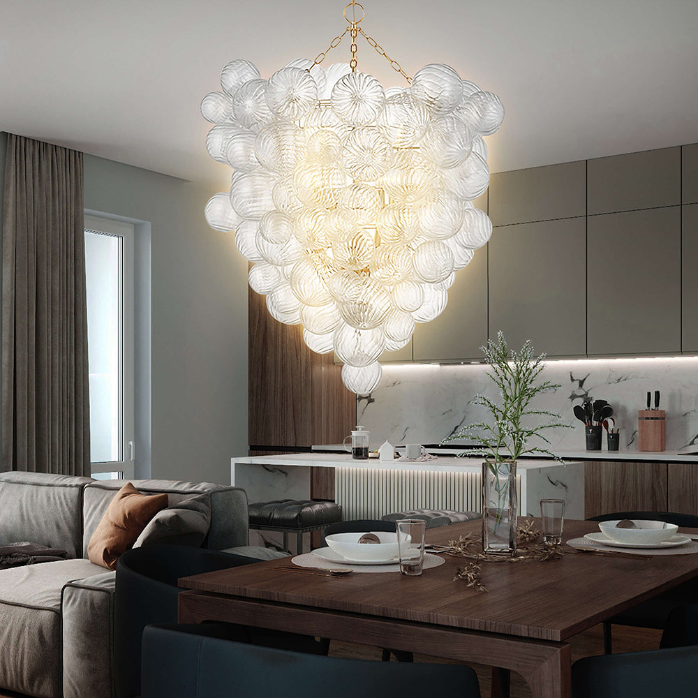 Talia Style Bubble Chandelier D36" X H44"-T5