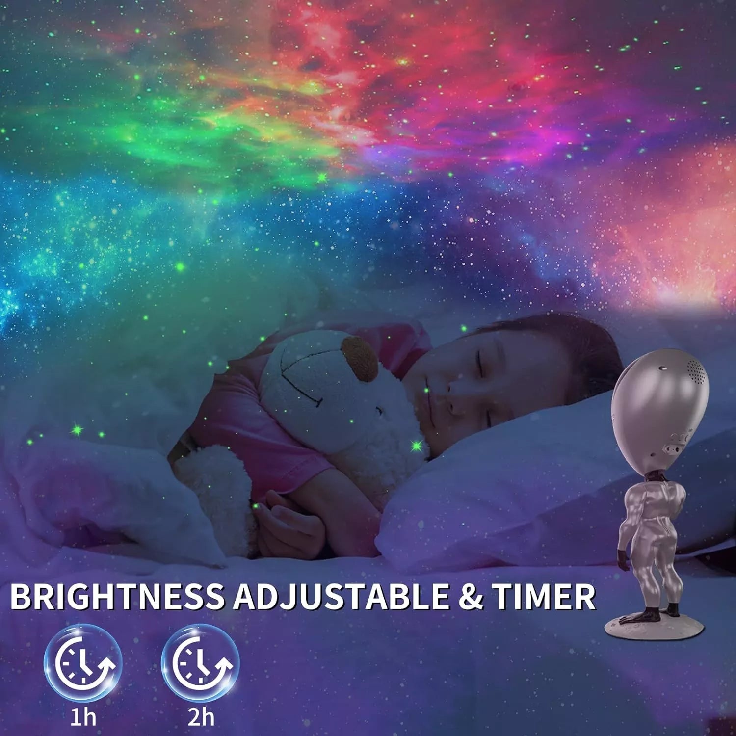 Alien starry sky galaxy projector-A5 - ktvhomes