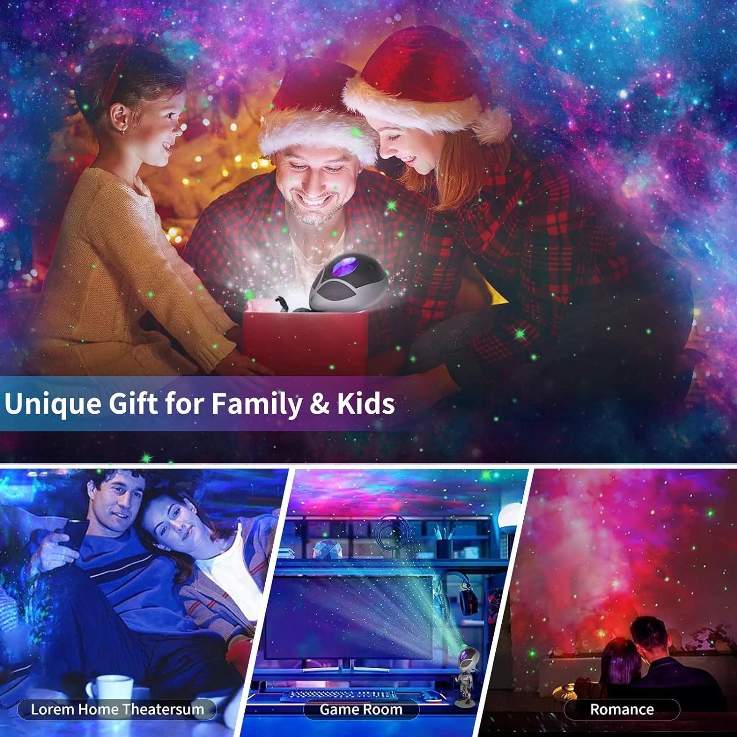 Alien starry sky galaxy projector-A5 - ktvhomes