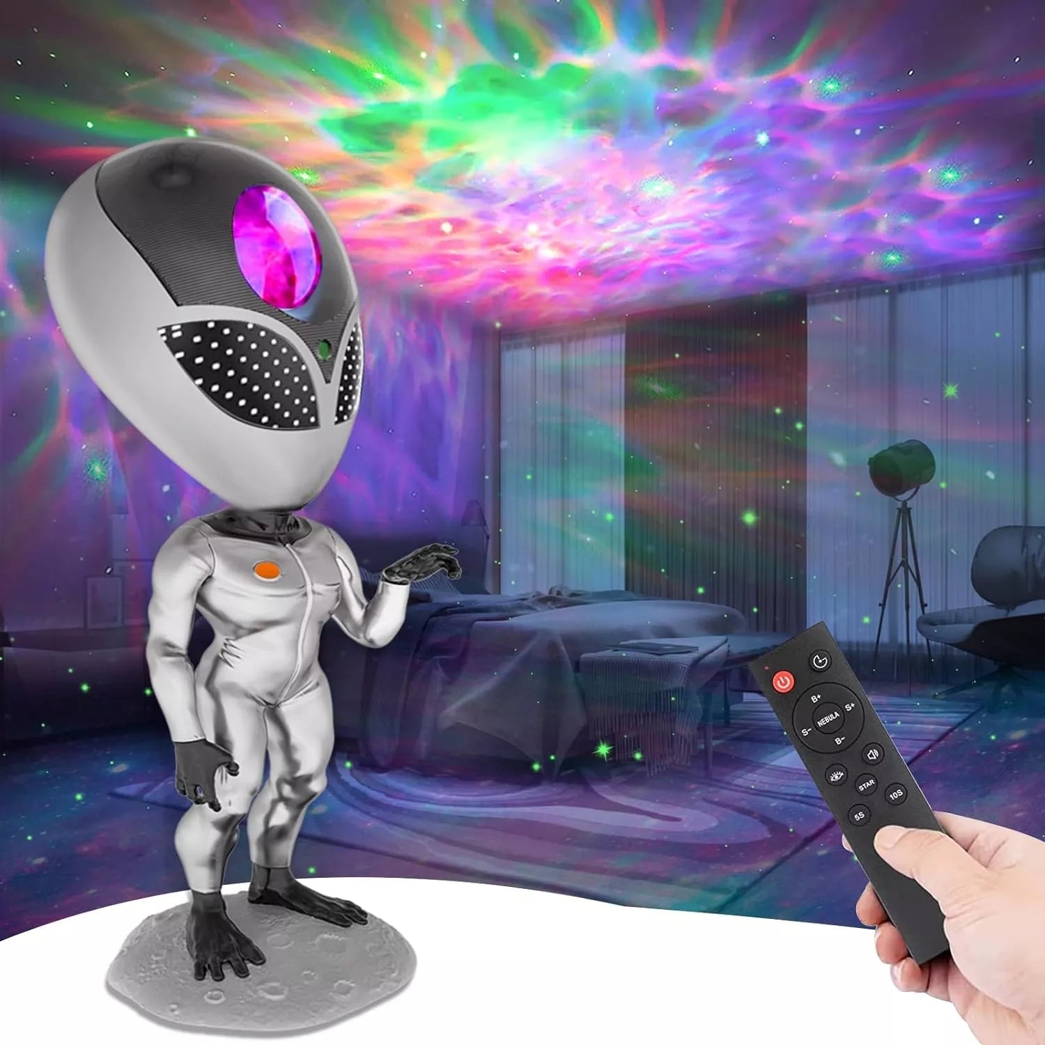 Alien starry sky galaxy projector-A5 - ktvhomes