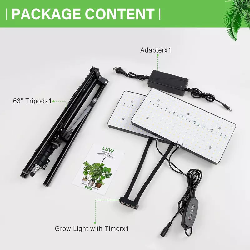 Grow Lights for Indoor Plants 10-55 Inches Height Adjustable - A4