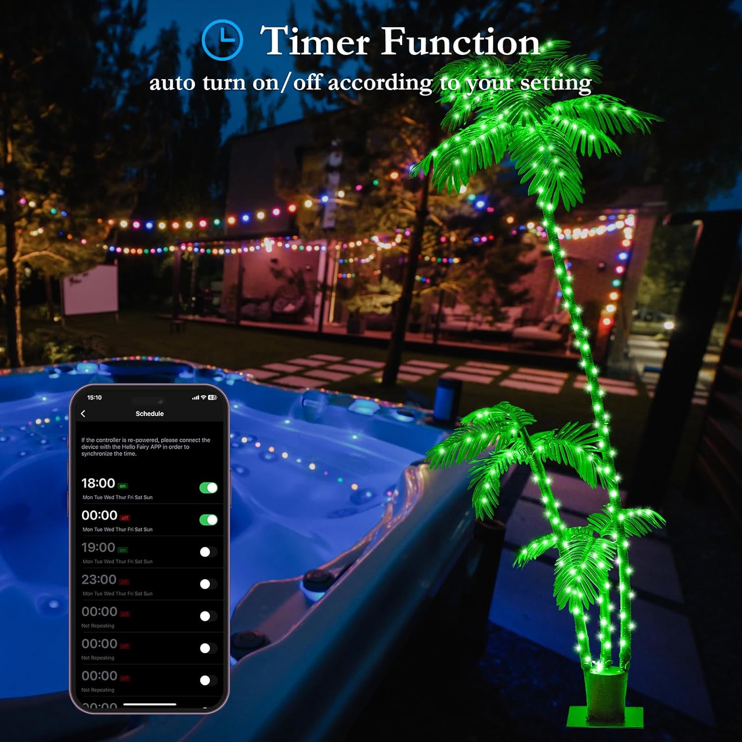 Smart Palm Tree Light - ktvhomes