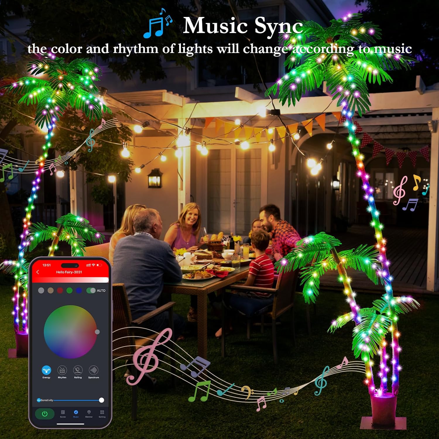 Smart Palm Tree Light - ktvhomes