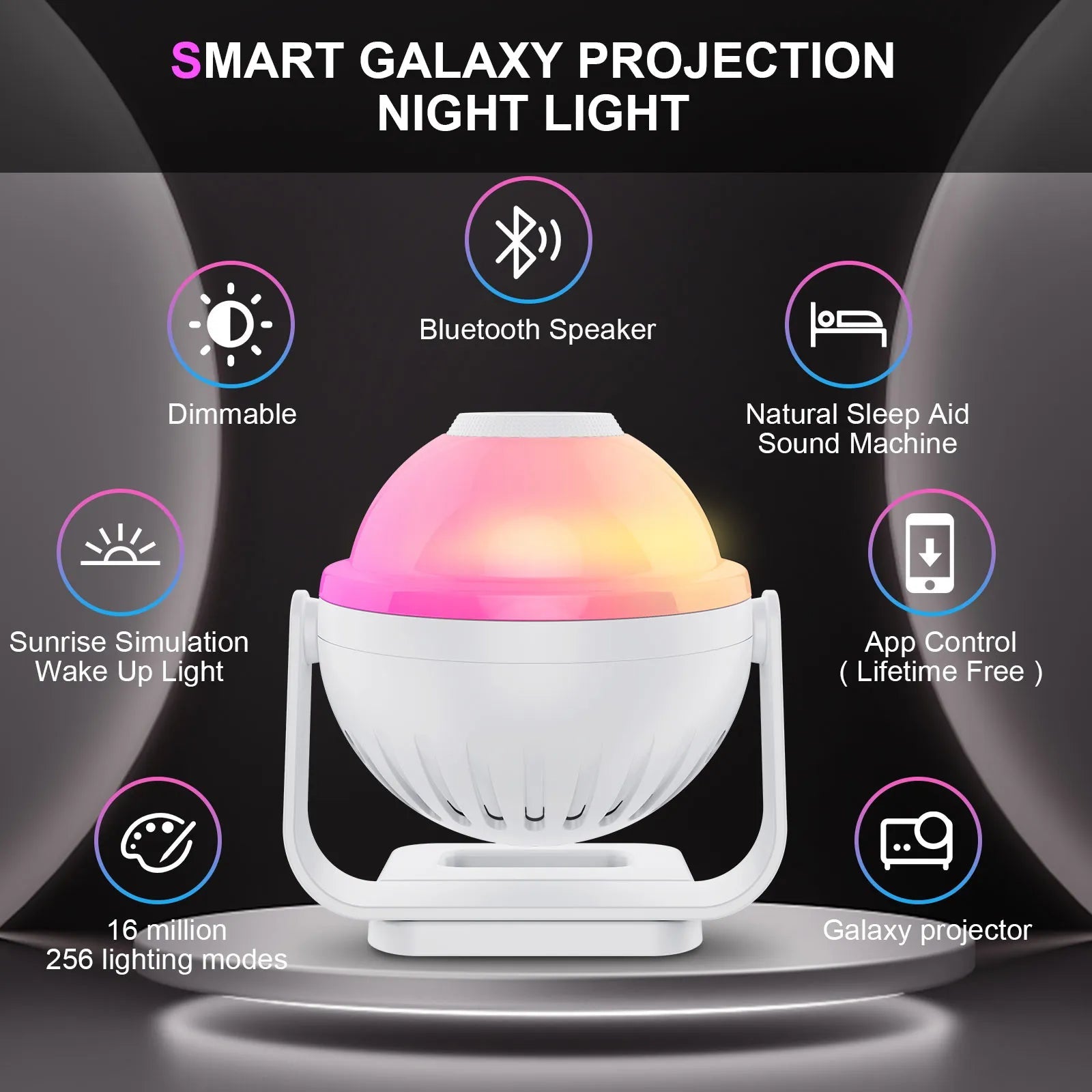Smart starry sky projector-A1 - ktvhomes