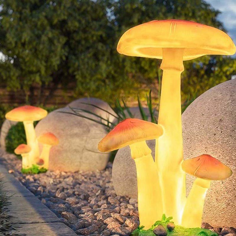 Solar Mushroom Landscape Lawn Lamp For Villa Garden Courtyard Public Square Park - ktvhomes