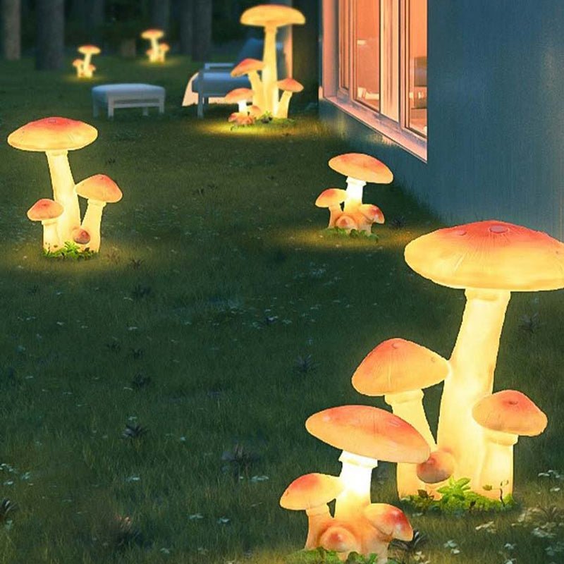 Solar Mushroom Landscape Lawn Lamp For Villa Garden Courtyard Public Square Park - ktvhomes