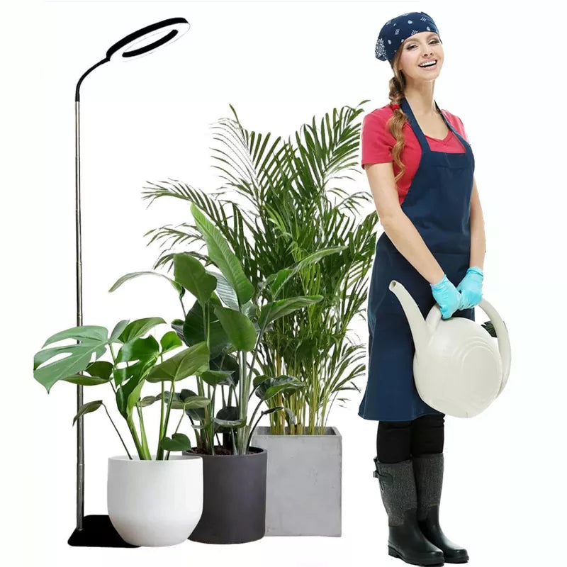 14 Watt Full Spectrum LED Plant Growth Light with Stand-A2