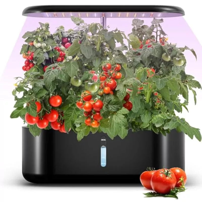Hydroponics Growing System Indoor Garden with LED Grow Light