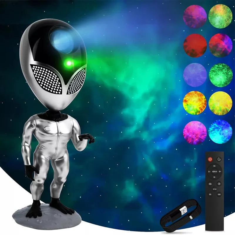 Alien starry sky galaxy projector-A5
