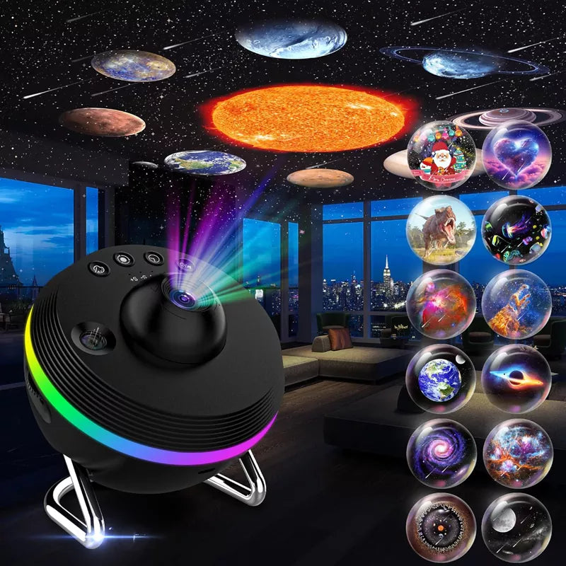 13 in 1 HD Planetarium Galaxy Star Projector-A11