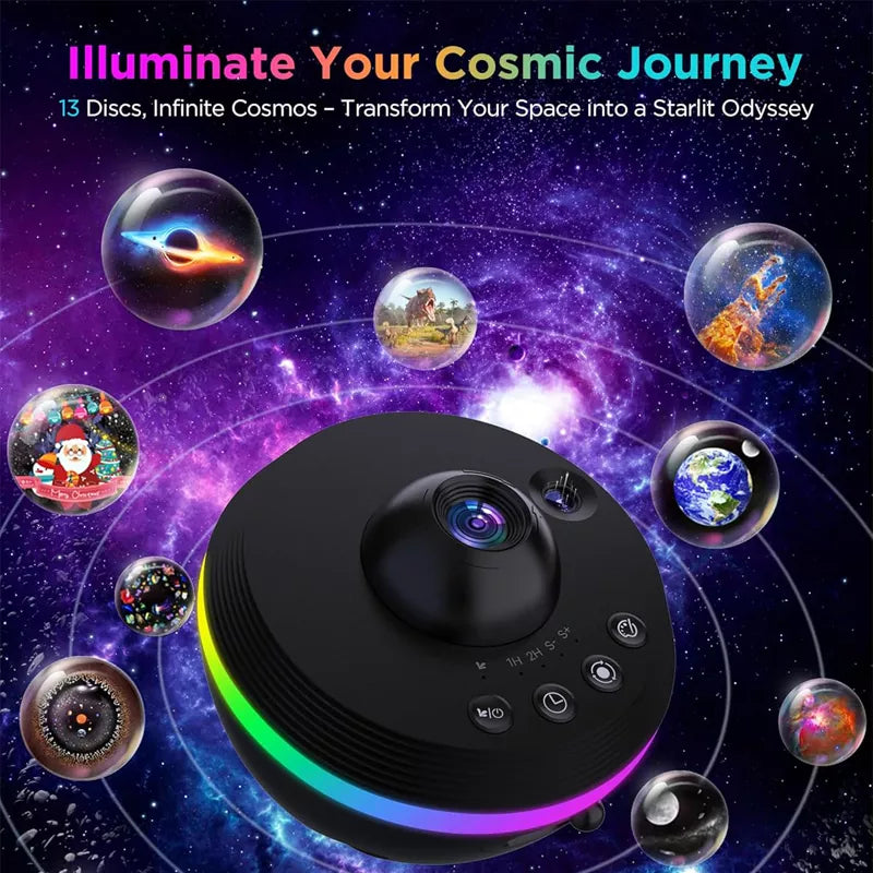 13 in 1 HD Planetarium Galaxy Star Projector-A11