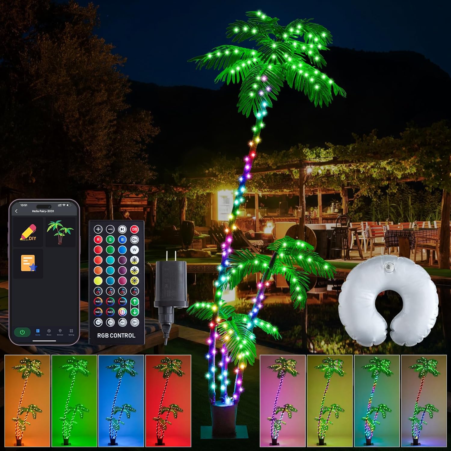 Smart Palm Tree Light - ktvhomes