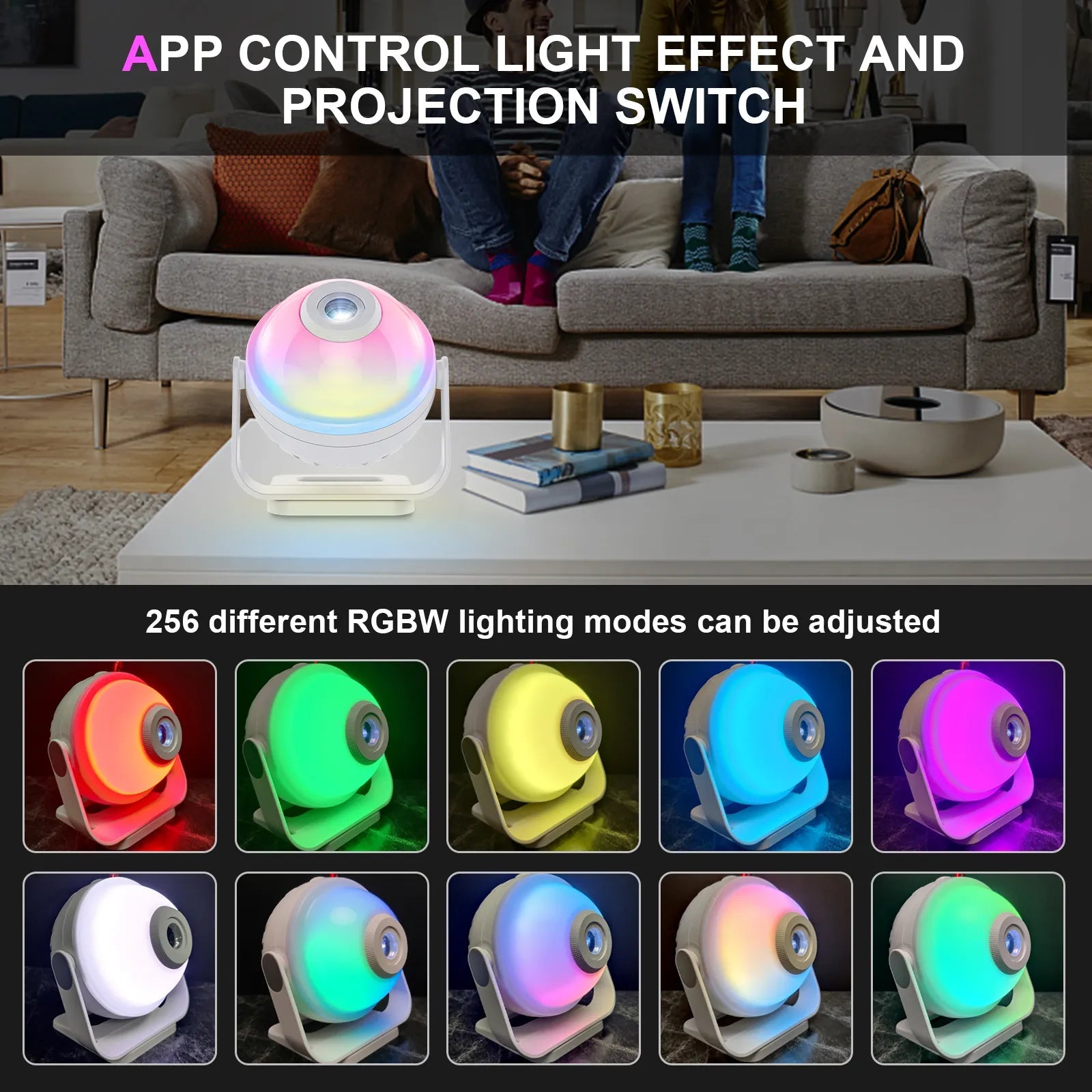 Smart starry sky projector-A1 - ktvhomes