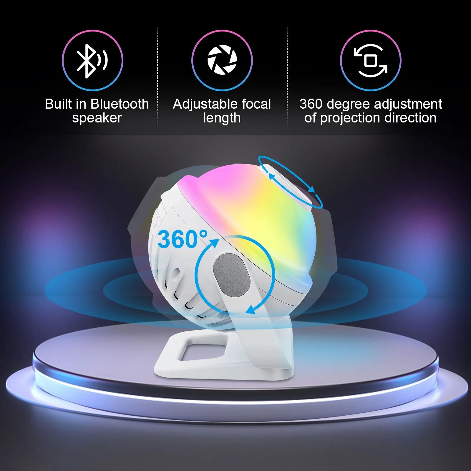 Smart starry sky projector-A1 - ktvhomes
